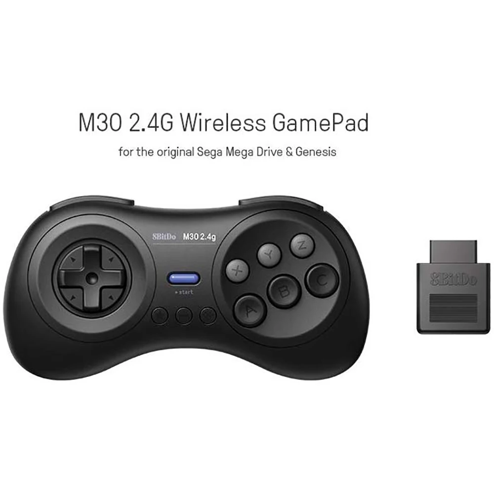 Беспроводной геймпад 8BitDo M30 2 4G для Sega Genesis Mega Drive Style смартфона Nintendo Switch macOS Android |