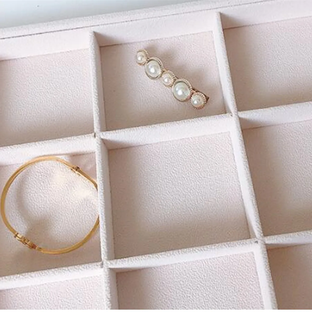 Розовый бархатный органайзер для ювелирных изделий серьги кольцо дисплей чехол