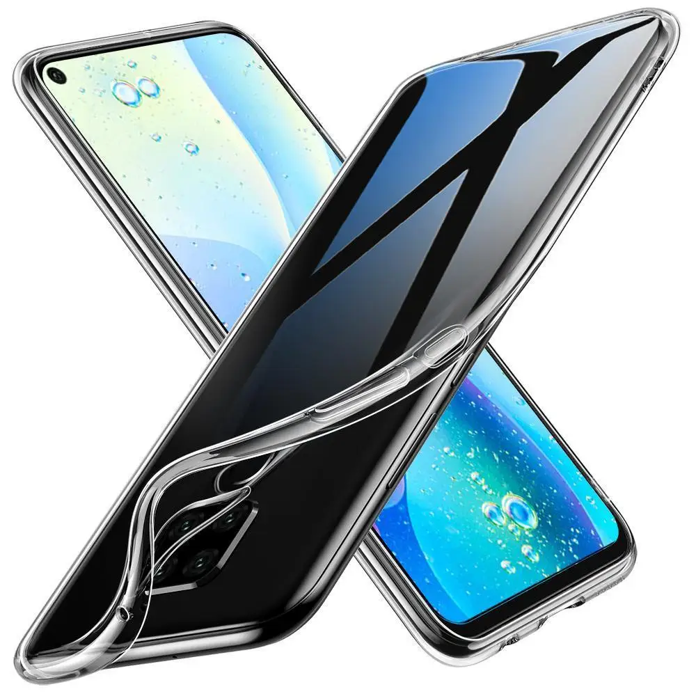 Ультратонкий Прозрачный чехол для huawei Mate30 Lite/Pro P30 P20 P Smart Z Y6 Y7 Y9 Prime 2019 на Honor 9X20