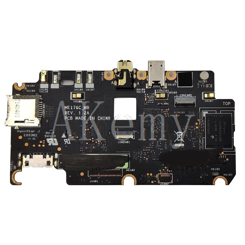

NEW original For Asus MeMO Pad 7 ME176C ME176 Tablets Laptop motherboard Mainboard logic board W/ Z3745 -CPU 8GB