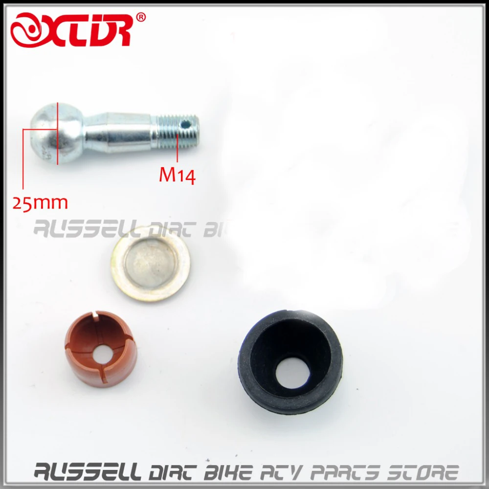 Большой семейный Наконечник шаровой головки наконечник рулевой тяги M14 для ATV