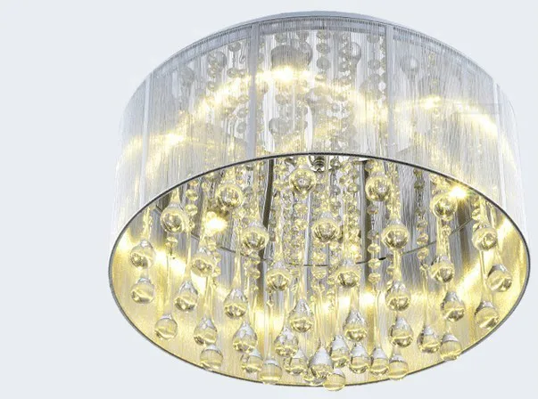 Дешевая продажа новая затеняющая хрустальная люстра осветительная лампа лампы