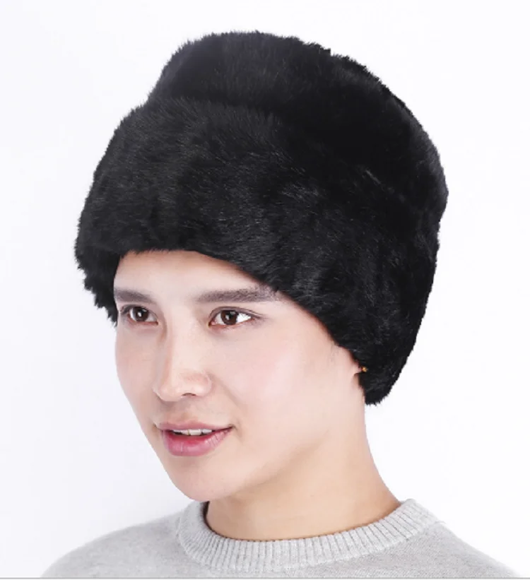 Warm Hat Men Women and man Aviator Bomber Faux Fur Ear Flap Cap Winter Ski Trooper Trapper Cotton Solid Color Lei Feng Cap|Мужские