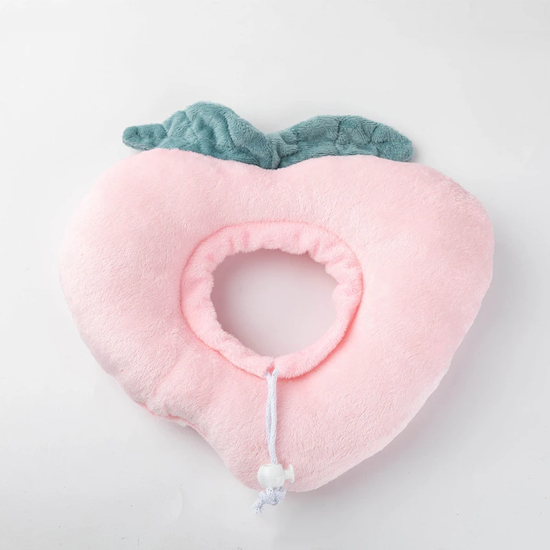 

Creative Cat collar cat neck collar avocado toast collar eliza white collar cat pet cotton head collar lick-proof collar Cat