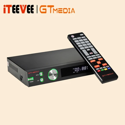 1 шт. 2021 ТВ-приставка Gtmedia V8 Turbo FTA каналы DVB-S2X/T2/C ТВ Декодер Combo youview медиаплеер спутниковый ресивер