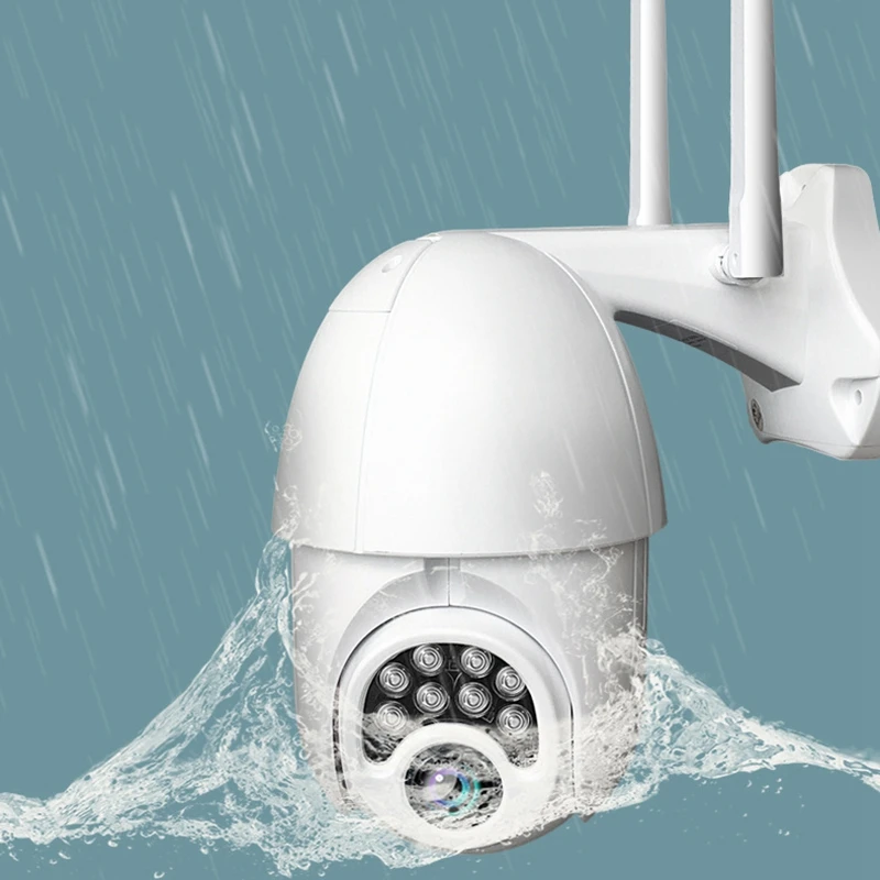 1080P HD PTZ IP камера беспроводной Wifi Открытый скоростной купол водонепроницаемый
