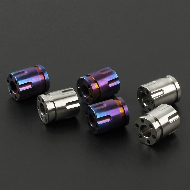 DIY титановый сплав нож бусины Паракорд Зонт веревка Открытый EDC бисер|Паракорд| |