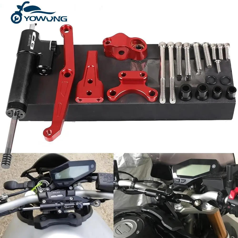 

2019 2020 2021 For Honda CB650R CB 650R Motorcycle Stabilizer Steering Damper Mounting Bracket Support Kit Safety Control