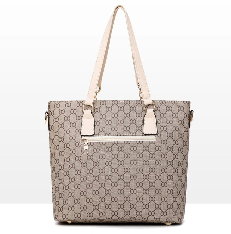 Autumn New Fashion Women's Bag 6 Piece Set Plaid Bag Lady Slung Hand Bag Shoulder Messenger Composite Bag