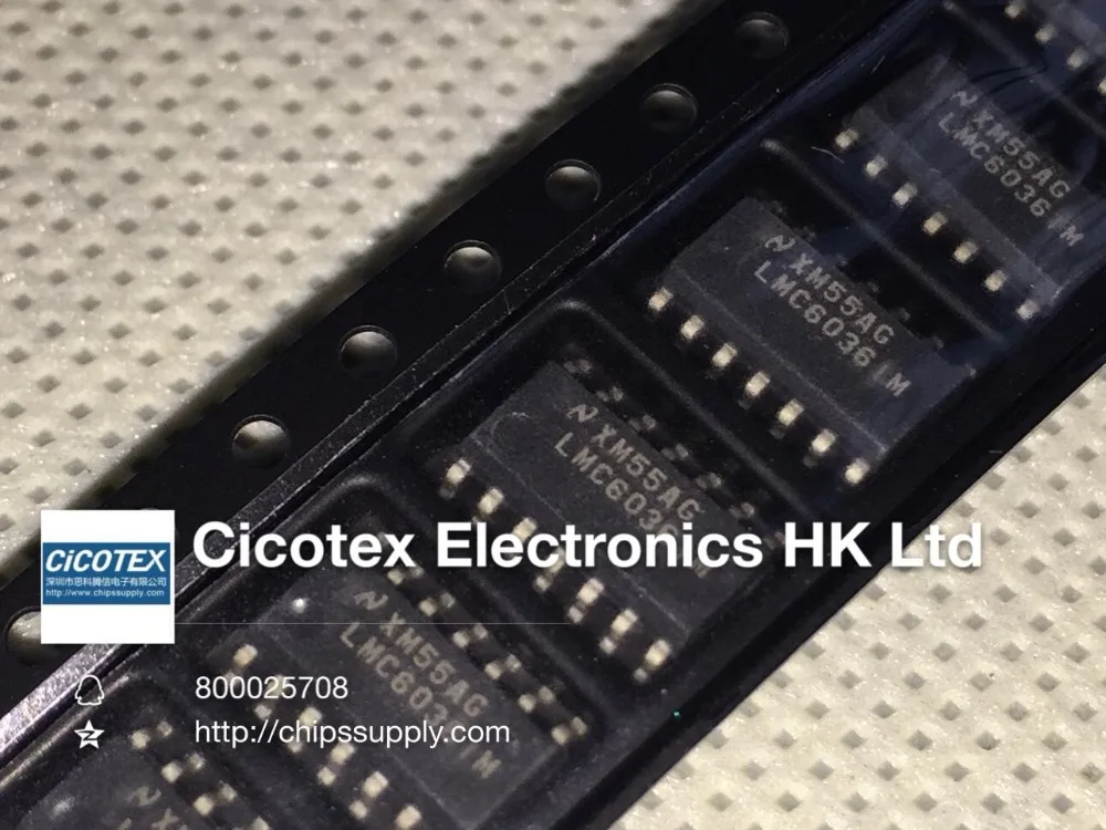 

5pcs/lot LMC6036IMTX IC OPAMP GP 1.4MHZ RRO 14SOIC