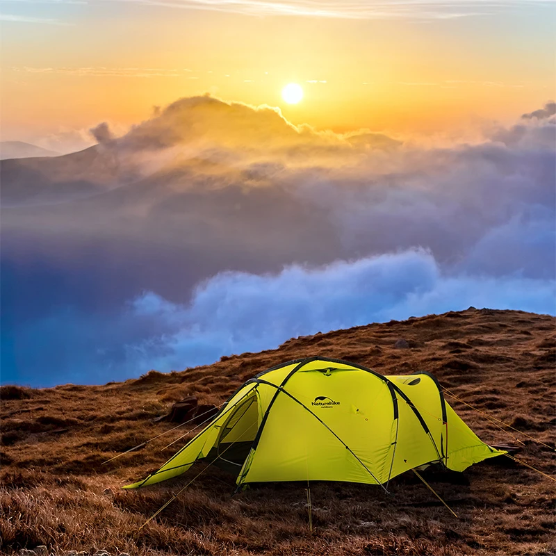 Двухместная альпийская палатка Naturehike Lgloo утепленная ветрозащитная и
