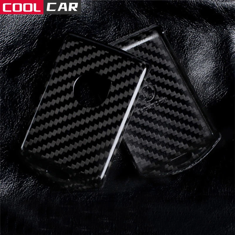 

Car Accessories for VOLVO Carbon Fiber Smart Key Case Cover Shell Bag S90 V90 XC90 XC60 XC40 Car-styling
