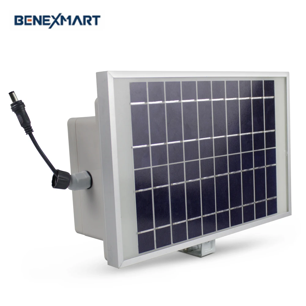 Benexmart-paneles solares para sistema de riego de jardín, 5W, Panel de potencia para temporizador de riego de jardín, válvula WiFi