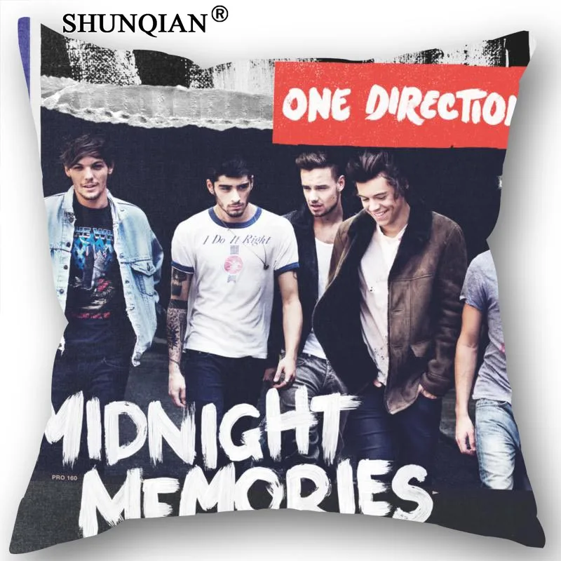 

Best One Direction Pillowcase Wedding Decorative Pillow Cover Custom Gift For (Two Sides) Printed Pillow Cases 18-315