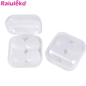 8 шт., шумоизоляционные беруши от храпа, силиконовые беруши с шумоподавлением для сна и путешествий, затычки для ушей для плавания, инструмент для защиты от шума