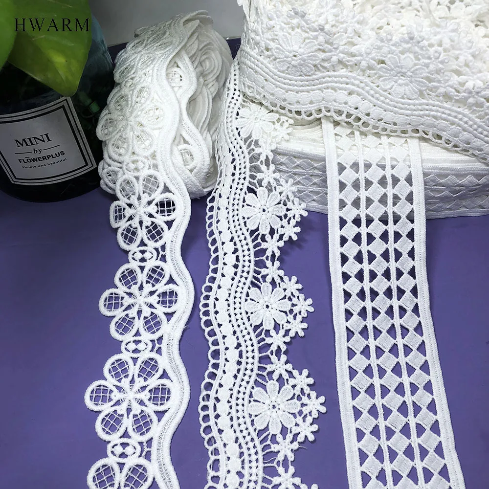 

Needlework African Lace Fabric 2021 Sewing Cloth Textile Belt Accessories Diy Skirt Dress Curtain Wedding Decoration For Home