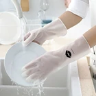 1 пара, силиконовые перчатки для мытья посуды