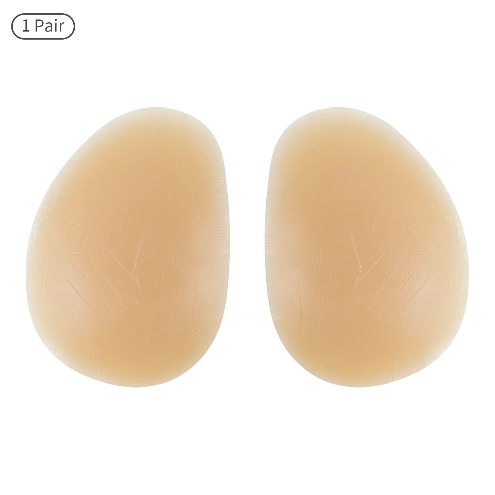 

Self-adhesive Soft Silicone Hip Pads Foot Pads Enhancer Booster Removable Butt Hip Pads for Curved /Thin legs Correction Pads