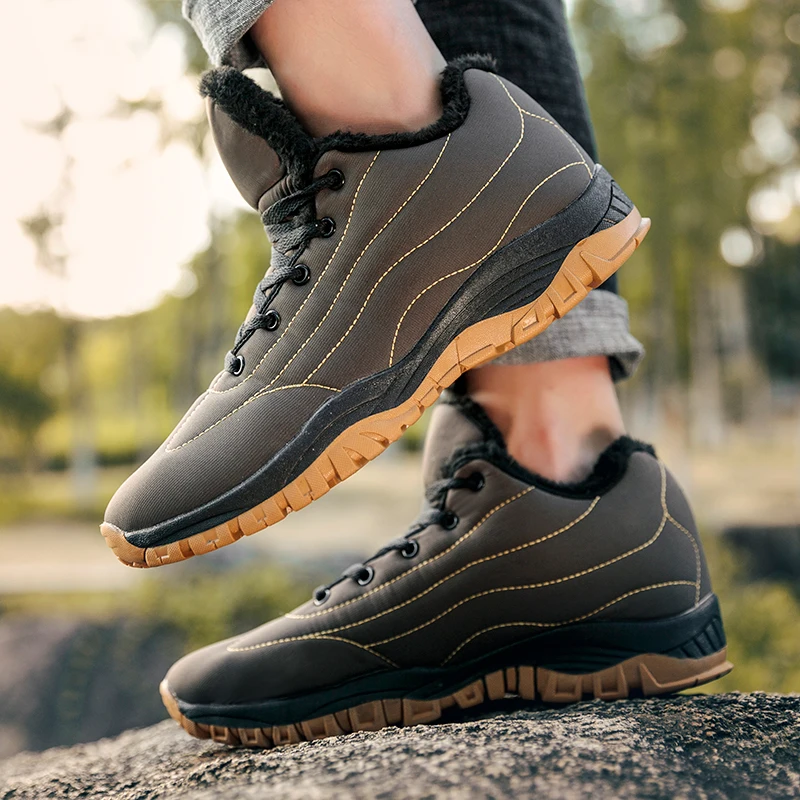 HUMTTO зимние походные ботинки для мужчин и женщин большого размера походная обувь