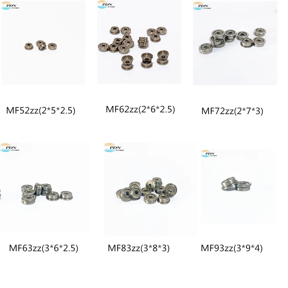 Высокоточный фланцевый подшипник MF52zz MF62zz MF72zz MF63zz MF83zz MF93zz высокоточная ленточная