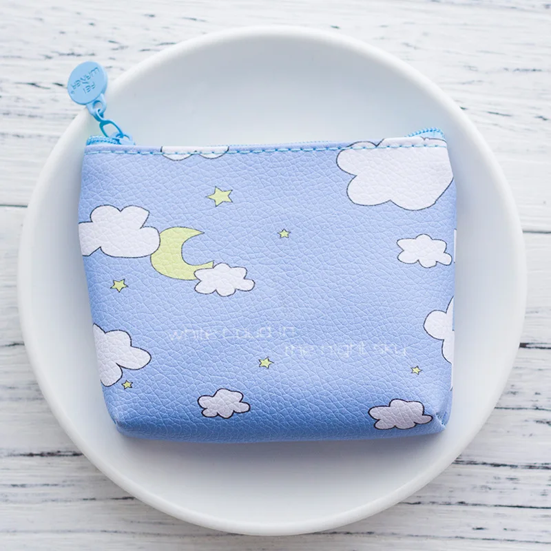 

HOT High quality Brand Women Wallet Cartoon Animal Fruit Kids Small Zipper Pouch PU Leather Female children's Coin Purse Wallet