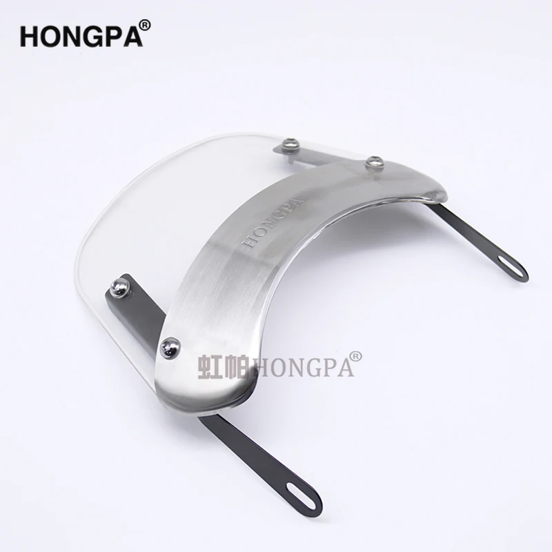 Мотоцикл лобовое стекло воздуха Регулируемый ветровое Ветер Дефлектор для 5-7