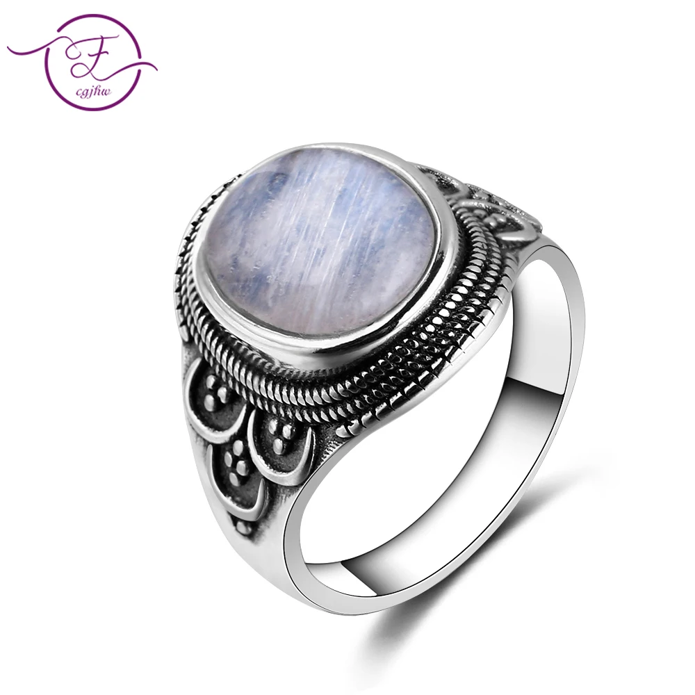 Для мужчин и женщин 925 SilverJewelry овальное кольцо 10*14 мм красный агат камень чешского