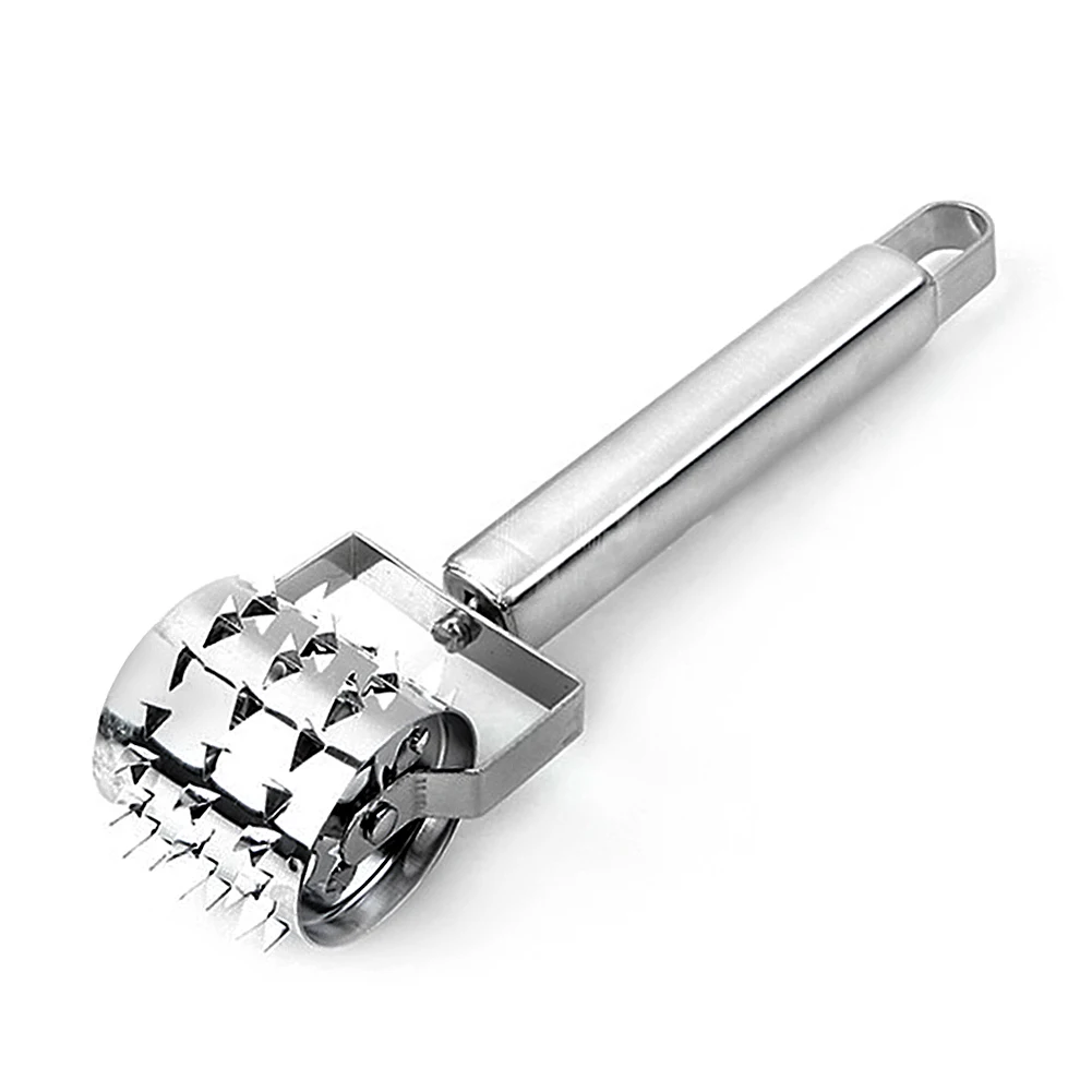 

Stainless Steel Tender Meat Hammer Meat Tenderizer Roller Stainless Steel Hammer