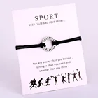 Волейбольные спортивные браслеты-шармы модная Ювелирная цепочка для женщин и мужчин для мальчиков и девочек подарок для лучших друзей Прямая поставка