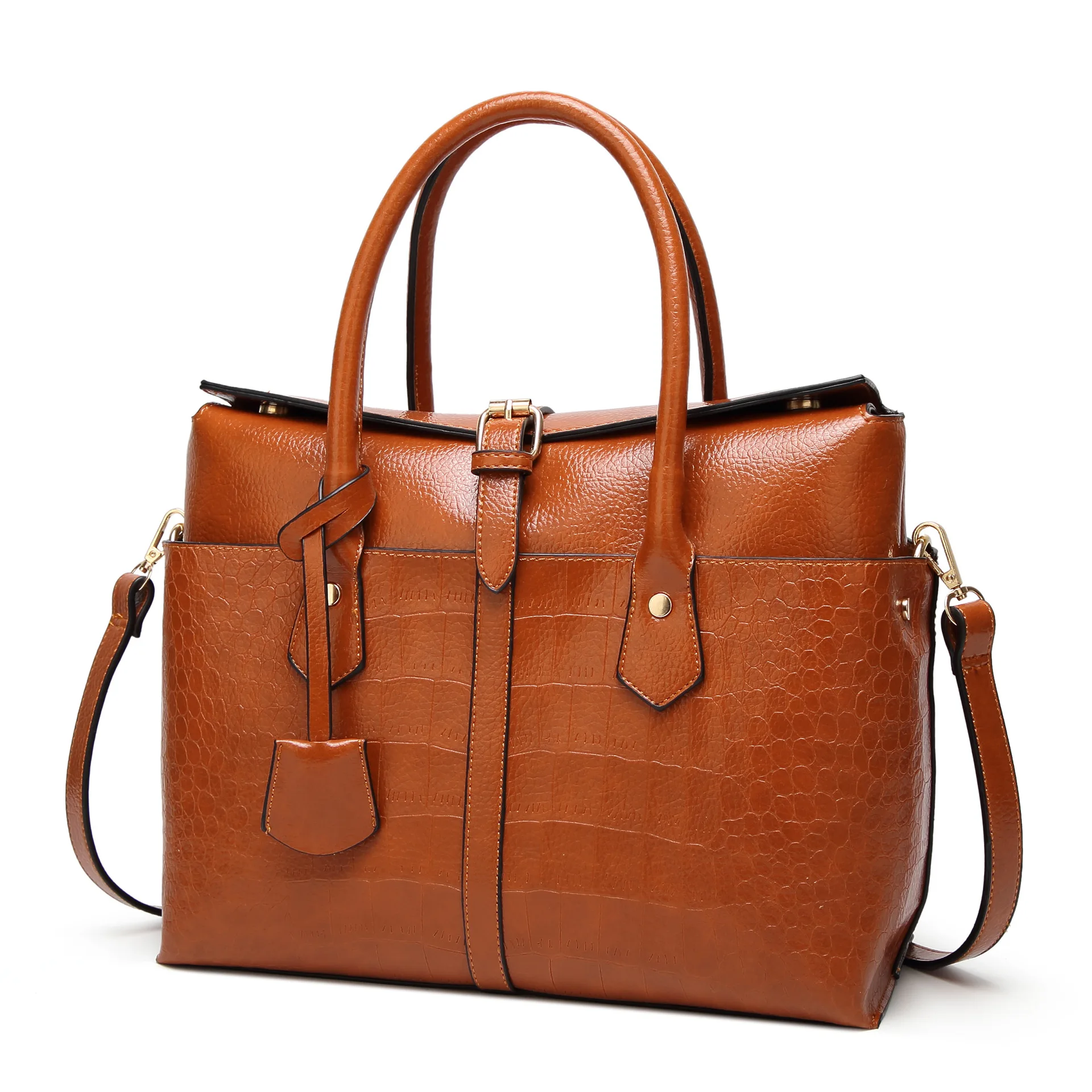 Новинка 2019 женская сумка Европейская и американская мода крокодиловая сумочка