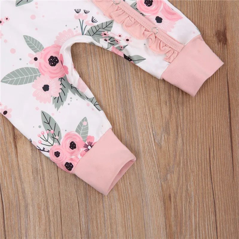 

Baby Romper Jumpsuit Baby Girl Clothes Jumpsuit For Toddler Cotton Floral Romper Robe Bebe