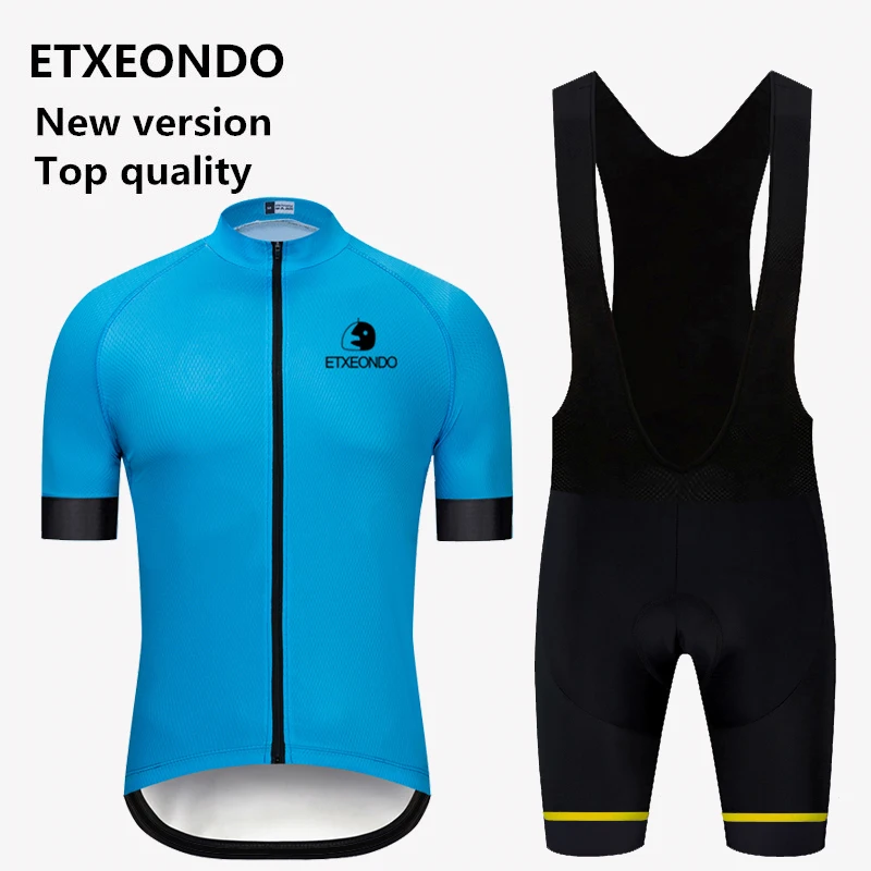 Новое издание! Одежда для велоспорта Etxeondo, летняя одежда для велоспорта, комплекты из Джерси с коротким рукавом, профессиональная быстросохнущая мужская команда MTB, велосипедная одежда