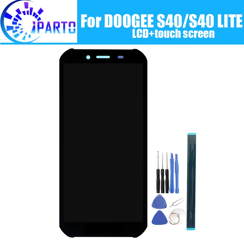 DOOGEE S40 ЖК дисплей + кодирующий преобразователь сенсорного экрана в сборе 100%