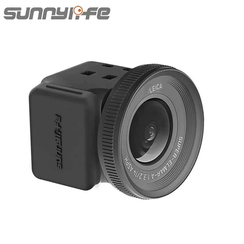 Sunnylife 2 шт силиконовый чехол для экшн камеры корпус пылезащитный Insta360 ONE R 4K