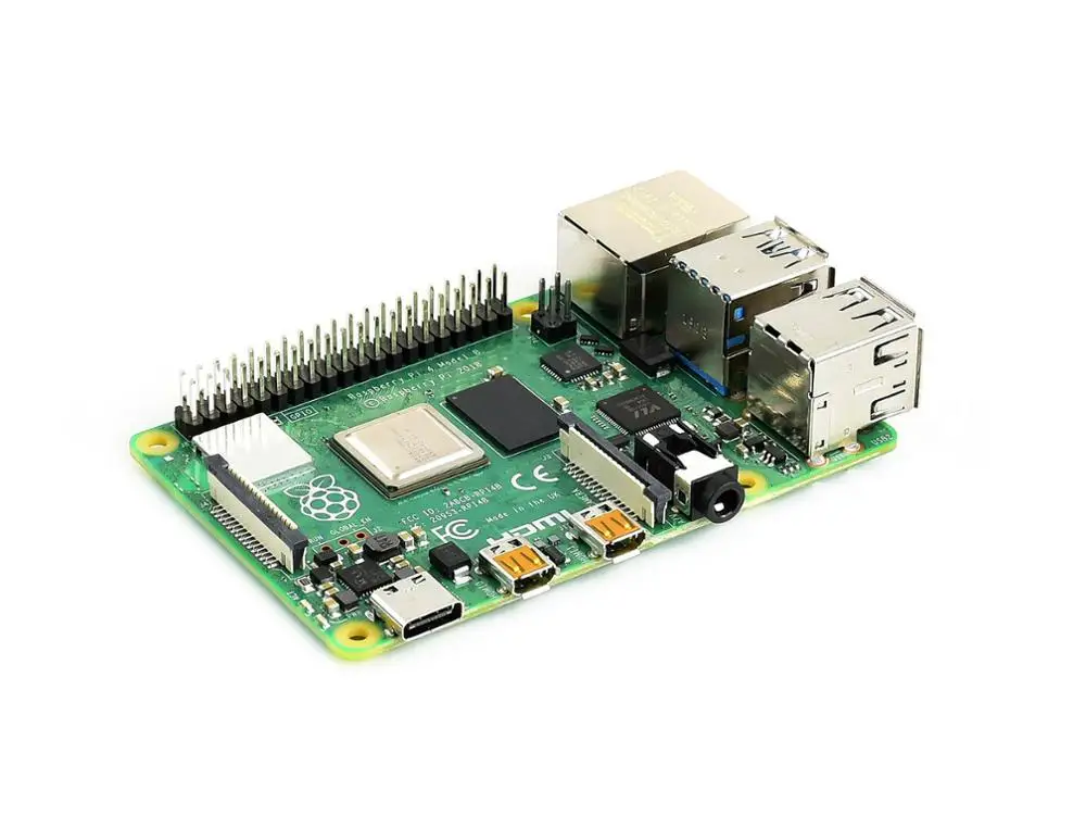 Оригинальный Raspberry Pi 4 Model B 2 Гб ОЗУ поддерживает два выхода 4K двухдиапазонный Wi Fi