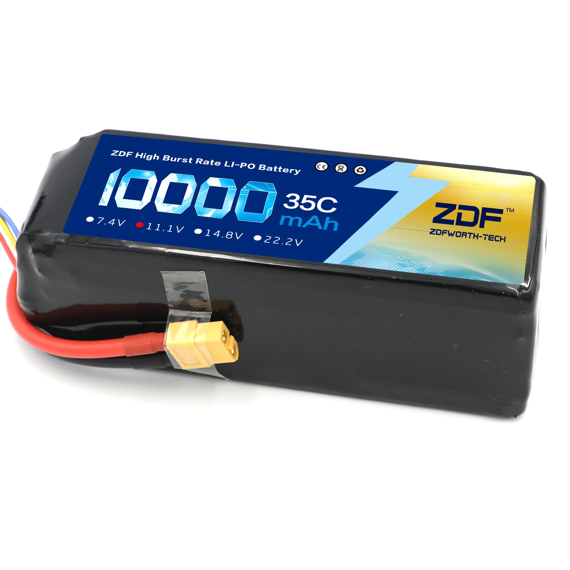

ZDF RC LiPo Battery 3S 11.1V 10000mAh 12000mAh 16000mAh 22000mAh 25C 35C For RC Airplane Quadrotor Aircraft Drone Car Battery Li