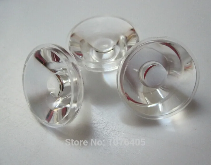 

free shipping 50pcs/lot 20mm Led Lens 60 Degree For 1w 3w 5w led spot light beam angle 60 90 120 degree Condensing Lens