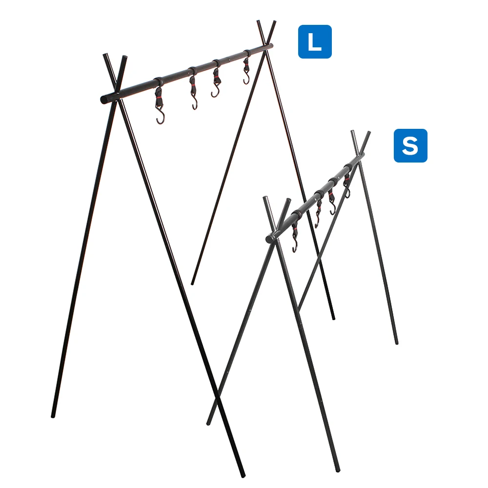 Напольная подвесная стойка треугольная кастрюля инструменты для кемпинга