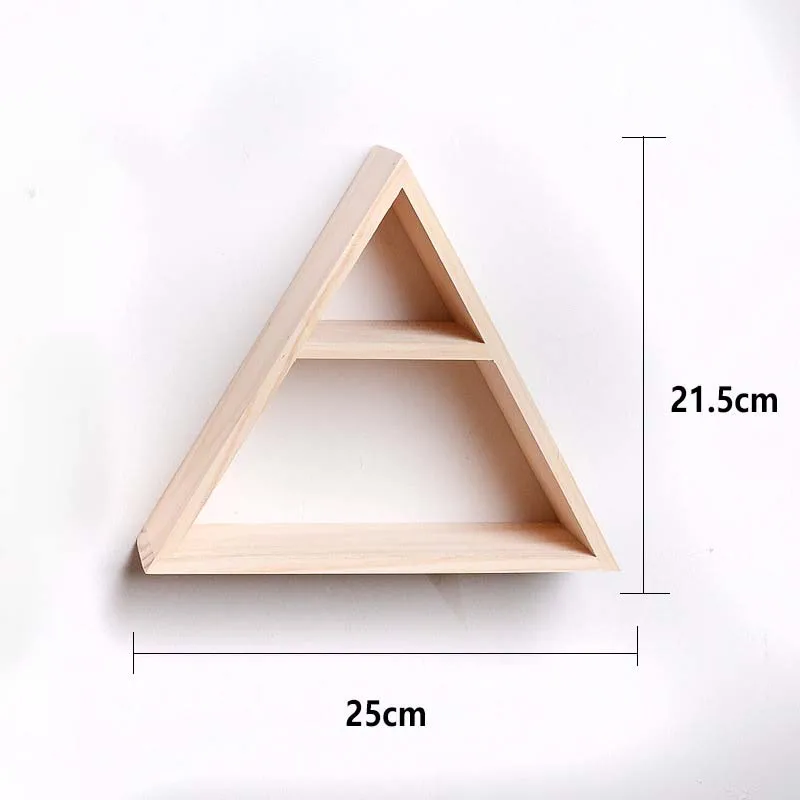 Деревянная полка для хранения настенного декора настенной книги спальни