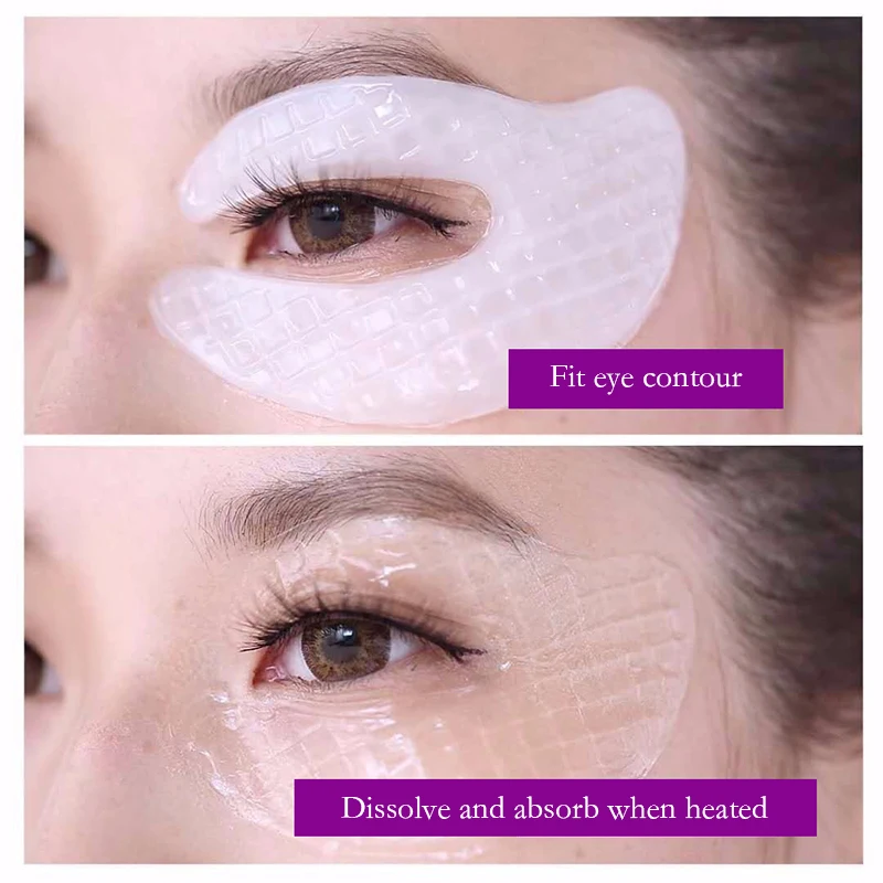 7 пар коллагеновая маска для глаз укрепляющая кожу удаляет темные круги пластырь