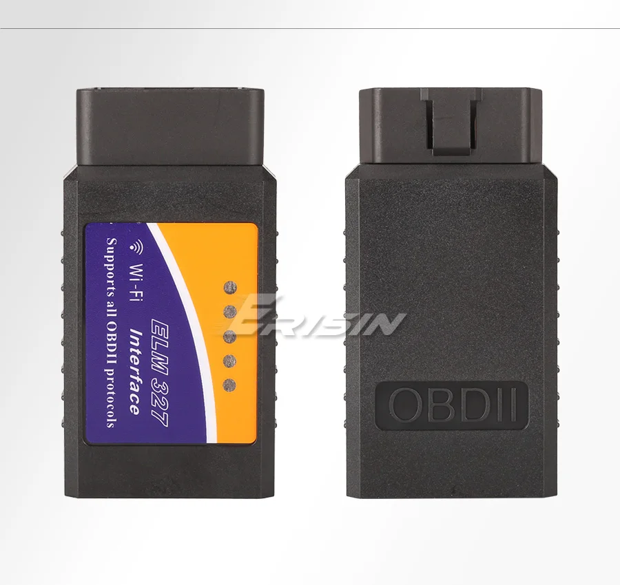 Erisin ES380 ELM327 Wi-Fi OBDII адаптер сканера автомобиля диагностический сканирующий инструмент для iOS Android телефон