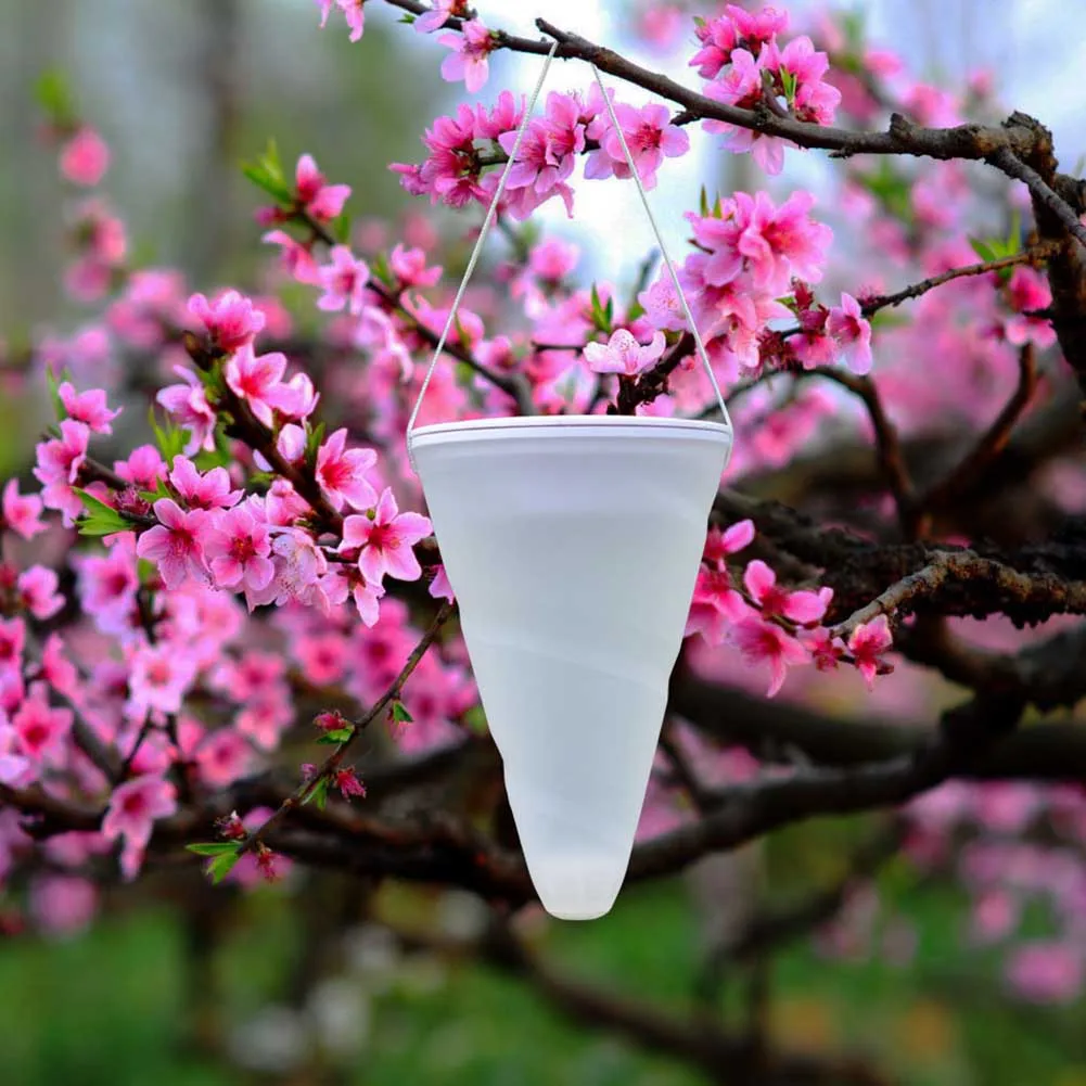 Открытый Солнечный конический светодиодный повесить светильник s