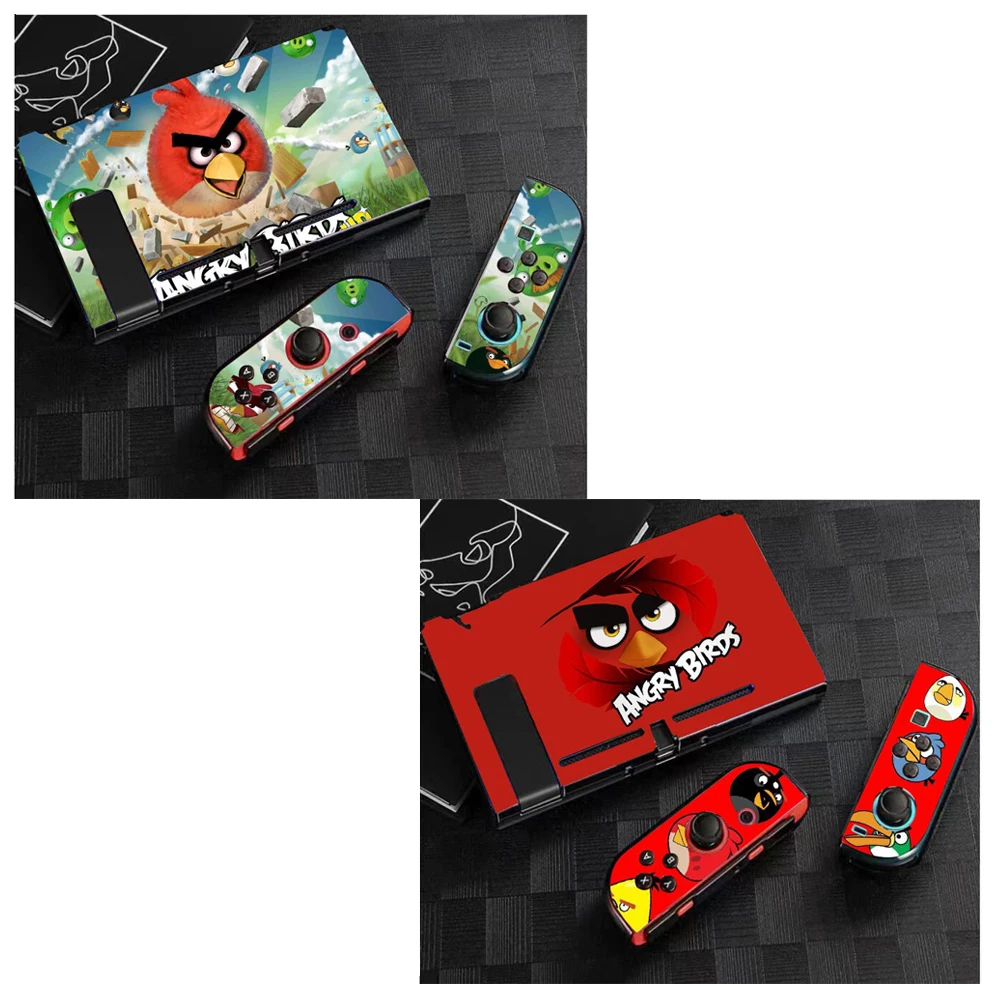 Злой Birdss Nintendo Switch жесткий Защитный чехол в виде ракушки для Nitendos консолью коммутатора с контроллером прямая док-станции