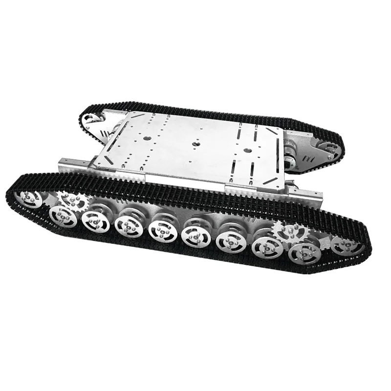 RC металлический корпус танка 4wd робот гусеничный Крипер гусеничная цепь