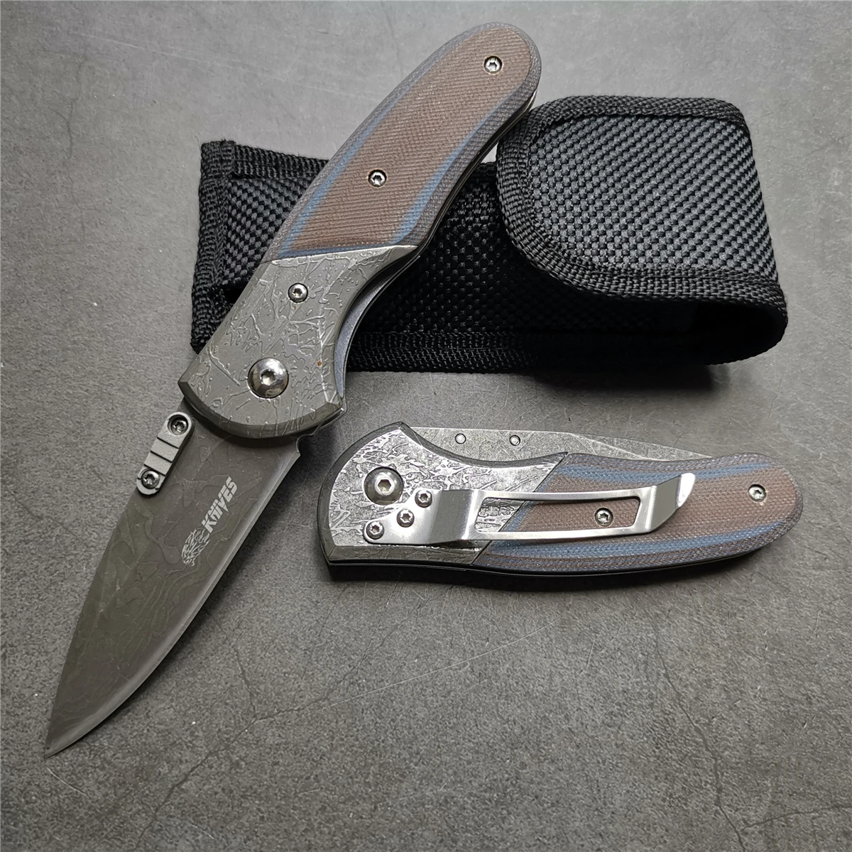 7 &quotножи 55-56HRC охотничий складной нож G10 ножи для выживания переносные s Высокое