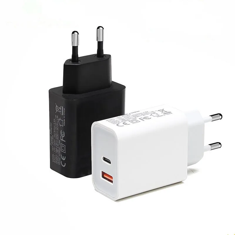 Настенное зарядное устройство с двумя портами 18 Вт 2 шт