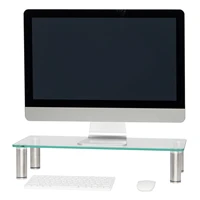 59 5x25 5x12cm computer monitor riser multi media desktop stand for flat screen lcd led tv laptopnotebookxbox oneus depot