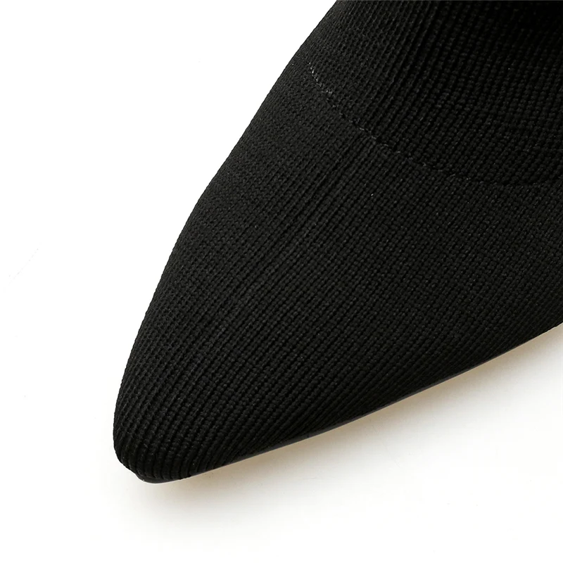 2019 г. женские эластичные ботинки ботильоны на высоком каблуке 9 5 см вечерние