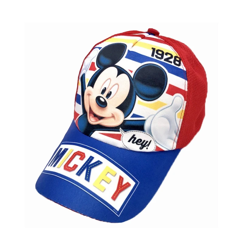 Новинка воздухопроницаемая Солнцезащитная шляпа Disney с машинками 3 Микки и Минни