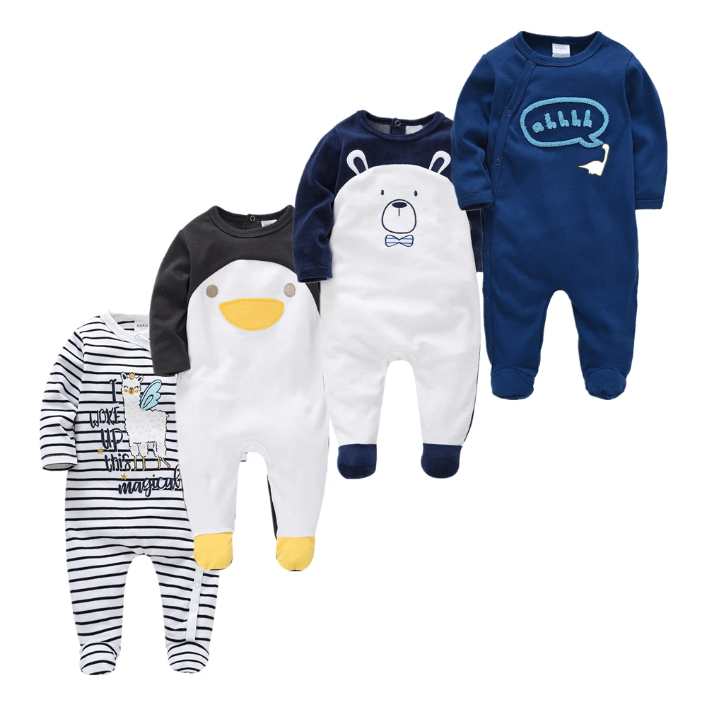 Детская Пижама для младенцев Одежда сна Roupas bebe fille Мягкая дышащая одежда